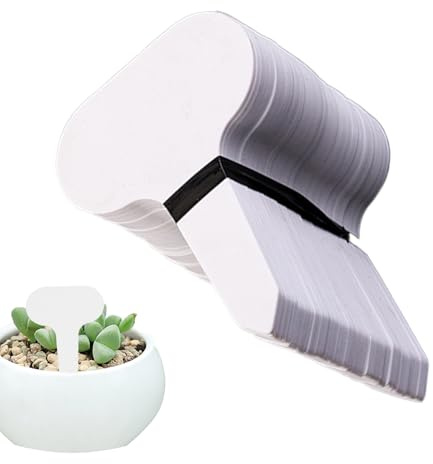 Maodom Etichette per piante, impermeabili, scrivibili, robuste, etichette per piante, per vasi da fiori, arbusti, balcone, cortile, ortaggi, appassionati di agricoltori