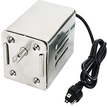 YAETEK - Motor de asador para Barbacoa de carbón eléctrico (40 kg, 110 V)