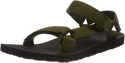 Teva Damer original universella damsandaler, Mörk oliv, 43 EU