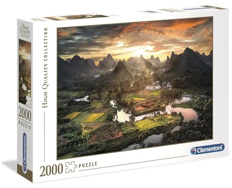 Clementoni - 32564 - Collection Puzzle - View of China - 2000 pieces - Made in Italy - Jigsaw Puzzles for Adult