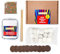BBQ Chocolate and Marshmallow Kits, Contains 4 Servings, Luxury Milk Chocolate, Soft Marshmallow, Wooden Sticks and a Melting Tray. Perfect Chocolate Fondue Over a Camp fire, BBQ or Braai…