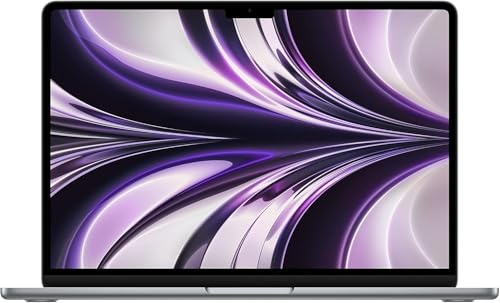 2022 Apple MacBook Air con Apple M2 Chip (13-Pulgadas, 16GB RAM, 512GB SSD de Almacenamiento) (QWERTY Spanish) Gris Espacial (Reacondicionado)