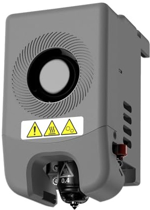 FLASHFORGE Upgrade Adventurer 5M Pro Komplett montierter Extruder, 3D-Drucker-Extruder mit effektiver Zwei-Kanal-Kühlung, für Adventurer 5M und Adventurer 5M Pro Drucker
