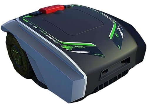 LMYYDES Robot Lawn Mower Automatic Grass Cutter Machine for 3000m2 Grassland, Recharged Li-ion Battery, Garden Home Appliances,50x35x30cm