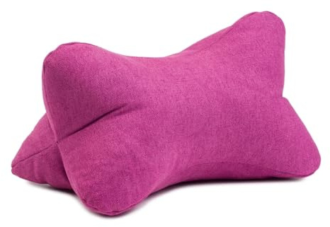 liebling Marco Lesekissen, Leseknochen, Bücherkissen, 100% Polyester, 40 x 25 cm, Farbe: lila