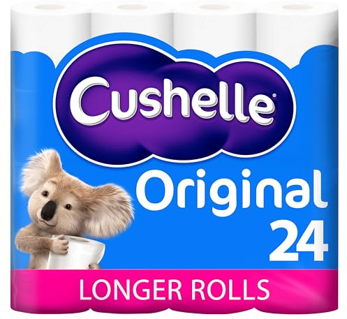 Cushelle Original Toilet Roll 24 Longer Rolls