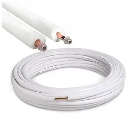 KIT Tubi Rame 5 Metri Montaggio Climatizzatore 9000/12000 1/4-3/8 Raccordi Tubo Condizionatore