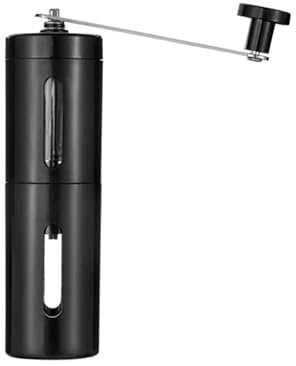 Molinillo de café manual para espresso, prensa francesa y viajes, molinillo de rebabas de cerámica de manivela compatible con AeroPress, café por goteo y cerveza turca