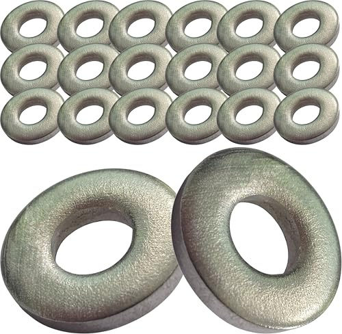 M5 Lot de 20 rondelles plates épaisses DIN 7349 en acier inoxydable A2 pour vis M3, M4, M5, M6, M8 et M10