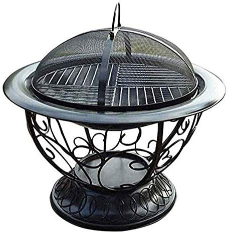 Pozzi del fuoco Pozzi del fuoco a legna per esterni Pozzi del fuoco per esterni Griglia per stufa Braciere, articoli per la casa Pozzo del fuoco per esterni Giardino Patio Stufa Braciere Cestino
