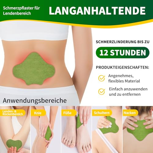 Wärmepflaster für Rücken, 60 Stück (S)