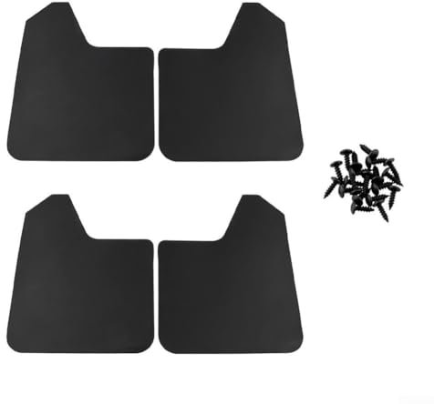 Jonikuper Ampio parafango generale, parafango per auto e paraspruzzi per pickup, furgoni, camion, minivan, camper, protezione resistente alle intemperie