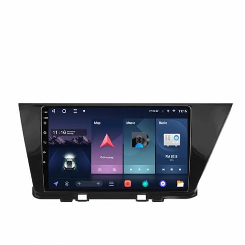 Autoradio Gps Navigazione Stereo 2 Din per KIA NIRO 2016-2018 Touchscreen Stereo Auto Bluetooth con Schermo, Radio Auto con Mirror, 4 Nucleo 4G+64G