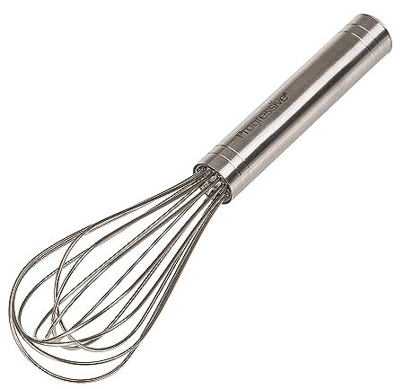 Progressive International BA-3023 - Pallone con frusta, in acciaio INOX, 20 cm
