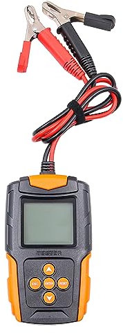 Alnicov 12V 24V Tester Batteria per Auto LCD Analizzatore Batteria Carica Auto Strumento diagnostico Tester Batteria diagnostico automobilistico Digitale