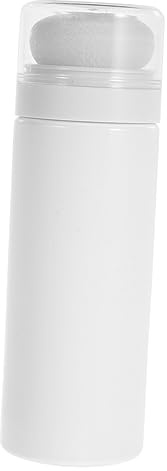 HAPINARY Boîte À Poudre Bébé Portable avec Houppette Douce Flacon De Compact Pratique pour Voyage Facile À Nettoyer Cadeau pour Nouveaux Parents