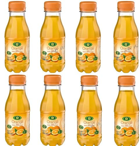 VSTAR Juice Tree Apple, Orange & Tropical Fruit Juice Drink From Concentrate Bottle Pack 330ml (12, Juice Tree Orange Juice)