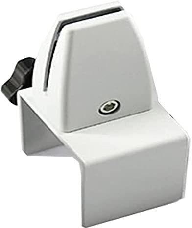 Clip de fixation pour cloison de bureau ZTT pour écran en verre ou alliage (noir/blanc) à clipser sur panneau perforé