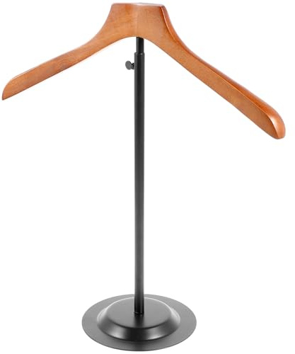 Foppla T-skjorta display, justerbar axelstativ skjortställ, bärbar hängande klädhållare, metall klädhängare ställning för kläder kläder återförsäljare (stil 2)