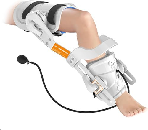 Kniegelenk-Rehabilitationstrainer, Verstellbarer Beinstrecker Mit Airbag-Druckbeaufschlagung Und Winkelwahl-Design, Streckungswinkel -10° Und Flexionsstreckung 140°, Für Arthrose Und Verstauchungen