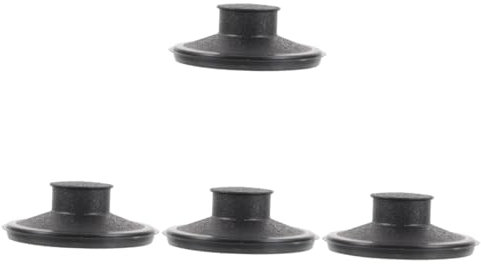 Homoyoyo 4pcs Garbage Disposal Stopper Sink Plug for Kitchen Drain Plug Seal Ring Easy to Use Sturdy Plastic Prevents Clogs Keeps Kitchen Clean