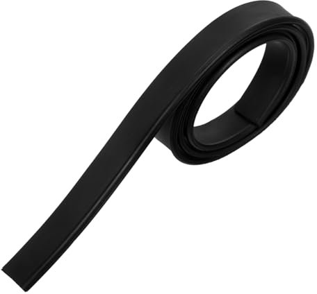 Lurrose Glass Wiper Strip Rubber Replacement Seal for Window Cleaning Squeegee Blade for Home and Professional Use