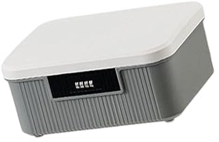 HXNH Boîte de rangement sécurisée de 9 L avec mot de passe à 4 chiffres pour documents et objets de valeur, empilable, boîte de rangement sécurisée et résistante