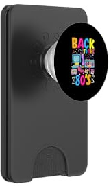 Patín Boombox Retro Vintage de Regreso a los 80 PopSockets PopWallet para MagSafe