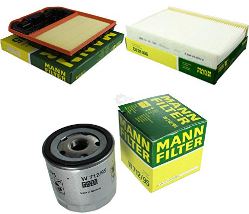MANN-FILTER Inspektions Set Inspektionspaket Luftfilter Ölfilter Innenraumfilter