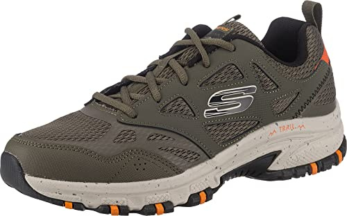 Skechers Herren Hillcrest Sneaker, Olive, 48.5 EU