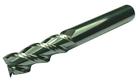 CNC QUALITÄT VHM- Schaftfräser Ø 1-20 mm - Hartmetall Fräser für die Bearbeitung in Aluminium - Schneiden poliert für optimalste Zerspanung - 3 mm