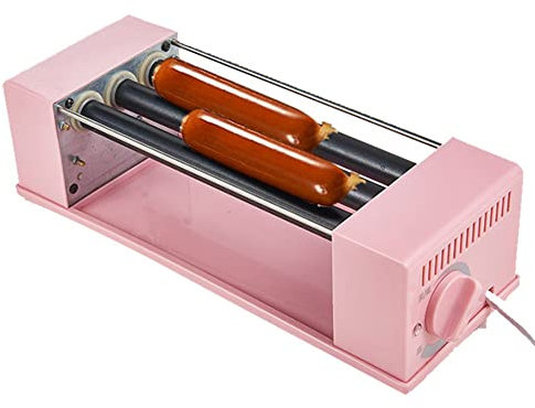 MNSRRN Máquina de Salchicha doméstica de Escritorio, máquina de Desayuno de Salchicha de jamón, Tubo de calefacción de Revestimiento Antiadherente, Usado para Perros Calientes, castañas