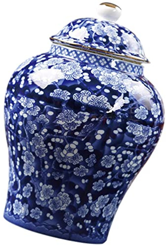 Operitacx Bote De Té De Cerámica Vintage Con Tapa Hermética De Almacenamiento Multifuncional Para Cocina y Decoración Del Hogar