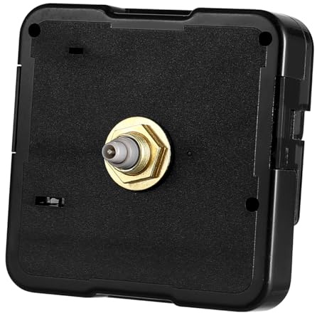 Hemobllo Quartz Uhrwerk Leises Batteriebetriebenes Wanduhrwerk DIY Ersatzteil 5.60 X 5.60 X 1.60 cm Für Uhr Reparatur Und Selbstmontage