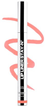 Sacheu Lip Liner STAY-N Peel Off Lip Stain, Longwear, COREal | Water-resistant, transfer & smudge-proof, lip tint with hyaluronic acid & vitamin E for conditioning benefits, matte finish