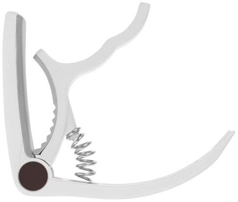 COSMEVIVI Gitarrentuner Mit Clip-gitarren-capo Akustikgitarrentuner Gitarrentuner Schnellwechselbar Für Ukulele Banjo Mandoline Hochwertiger Kunststoff Robust Und Verschleißfest