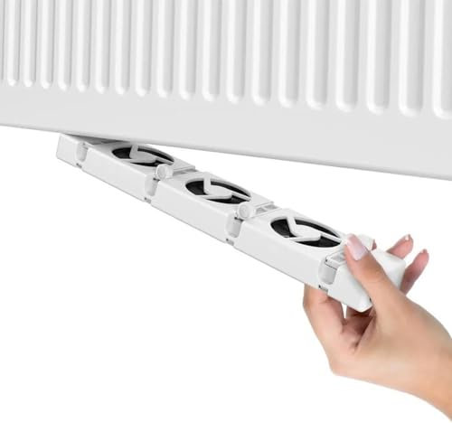 ChicBosomn for Smart Air Boost Radiator Fan, 3.0 Radiator Fan Smart Radiator Booster Extension Set Ventilator Fan, Heater Booster For Underheaters And Radiators(Mono set)