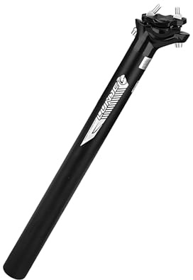 Bike Seatpost 27.2/30.9/31.6mm Bicycle Seat Post, 350mm/400mm Length Aluminum Alloy Bicycle Seat Tube, Suspension Seats Post for Mountain Bikes and Road Bikes, MBX (31.6*350mm)