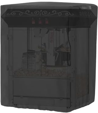 Popcorn Cart Cover - Popcorn Stand Protector, Commercial Equipment Guard | Heavy Duty Waterproof Enclosure, Outdoor Machine Wrap Shield, Windproof Dust Barrier for Festival Food Service Setup