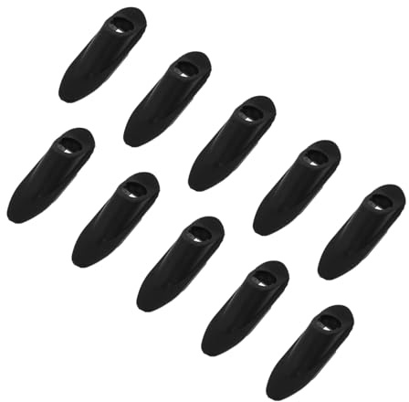 DECOMELODY Set da 10 Pezzi Morsetto per Tubo Metallico della Bicicletta Clip per Bici Foro Singolo per Cablaggio Integrato nel Telaio Supporto Fisso per Freno e Cambio Bici