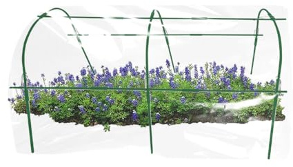 Túnel de Apoyo para Plantas, de Cultivo antilluvia para, jardín, césped, Banco, Invernadero, y Camas elevadas