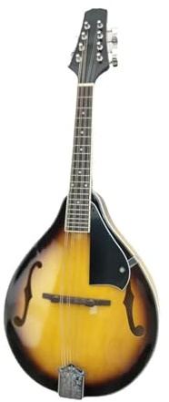 mandolina instrumento musical Instrumentos musicales tradicionales mandolina de ocho cuerdas(Yellow)