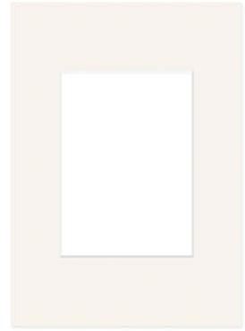 DEHA Design Ivory Photo Mount A3 (29.7 x 42.0cm) – Acid-Free Archival Board for A4 (21.0 x 29.7cm) Photos and Prints