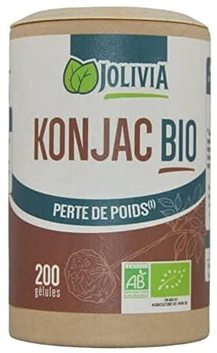 Konjac Bio - 200 gélules végétales de 410 mg | format