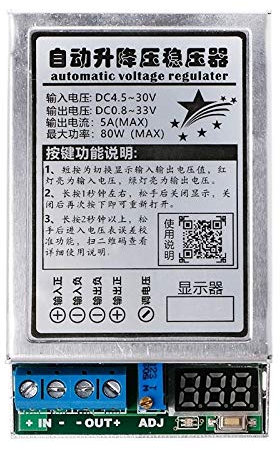 RH-HPC Power Converters DC-DC Automatic Step Up And Down Regulator Module Stabilizer 5A/80W Power Module