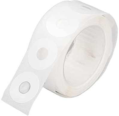 Yivibe Hole Reinforcement Stickers, Hole Punch Reinforcers Stickers are Against Posting Small Volume for Home(White)