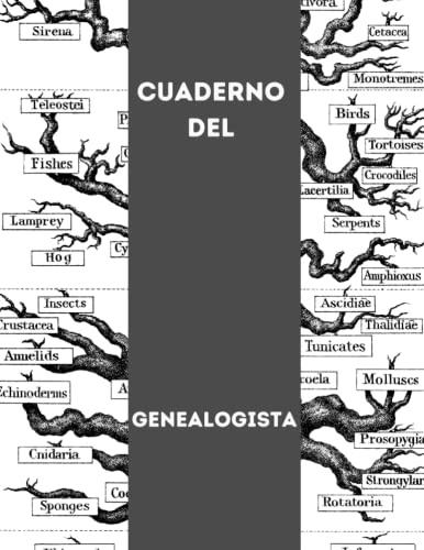 Cuaderno Del Genealogista: Libro de la carta del árbol genealógico y registro de su investigación, planificador de libros de la ascendencia, libro de registro de la historia familiar.