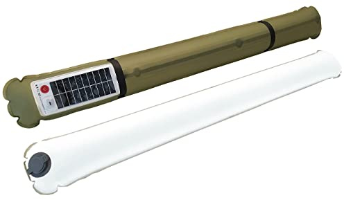 Semptec Urban Survival Technology Camping-Lichter Solar: 2er-Set Aufblasbare Solar-XL-LED-Campingleuchte, 250lm, tageslichtweiß (LED-Leuchten Camping, Lampen, Handy)