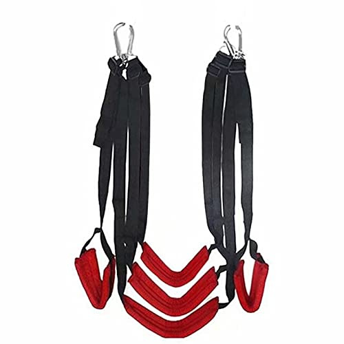 ARIASS Sexschaukel Türschaukel for Paare, Liebesschaukel, Bondage-Set, Türschaukel-Set SM mit extra breiter Polsterung, robust, for die Decke und for Aufhängen an der Tür, Sexspielzeug for Erwachsene