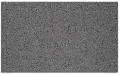 OLIVO.shop | Zerbino Pvc Ricciolo, Zerbino Ingresso Esterno, Zerbino da Esterno Gomma, Zerbino Ingresso Ricciolo Vinilico, Tappeto Esterno FLEX, 45x75 cm 5 colori (Grigio Chiaro)